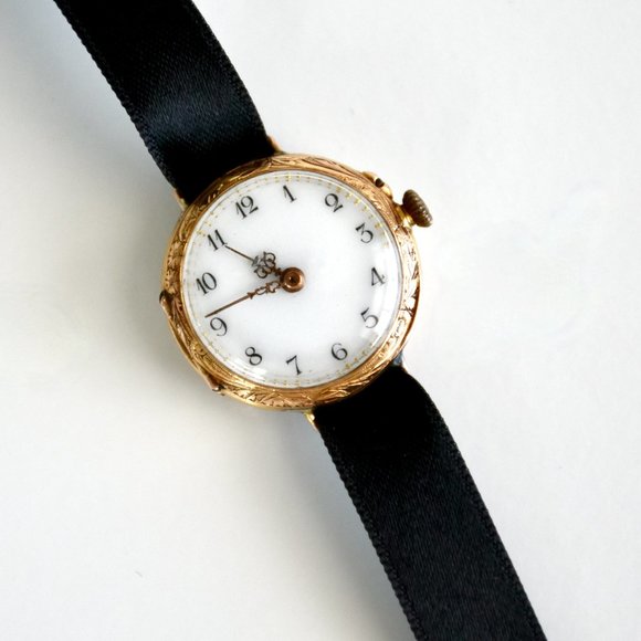 1800\'s ANTIQUE 18K GOLD FRENCH DOUBLE POCKET WATCH #26695 main image 8